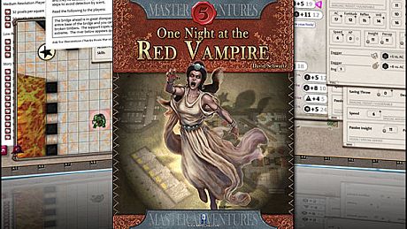 Fantasy Grounds - One Night at the Red Vampire (5E) DLC