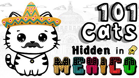 101 Cats Hidden in Mexico Game