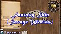 Fantasy Grounds - Fantasy Skin (Savage Worlds)