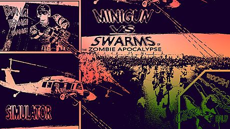 Minigun VS Swarms of the Zombie Apocalypse Simulator Game