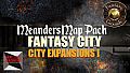 Fantasy Grounds - Meander Map Pack City Expansions I (Map Pack)