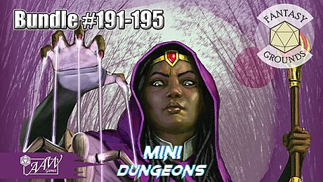 Fantasy Grounds - Mini-Dungeons Bundle #191-195 DLC