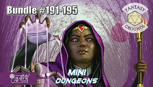 Fantasy Grounds - Mini-Dungeons Bundle #191-195