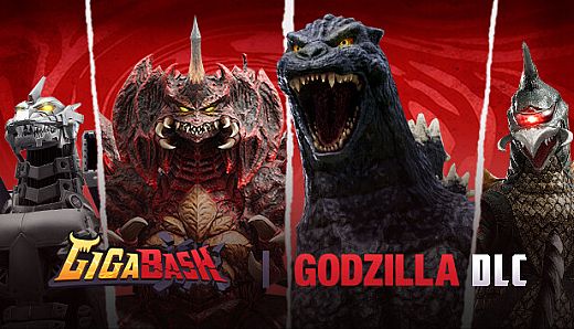 GigaBash - Godzilla 4 Kaiju Pack