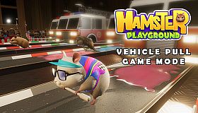 Hamster Playground - Vehicle Pull Game Mode