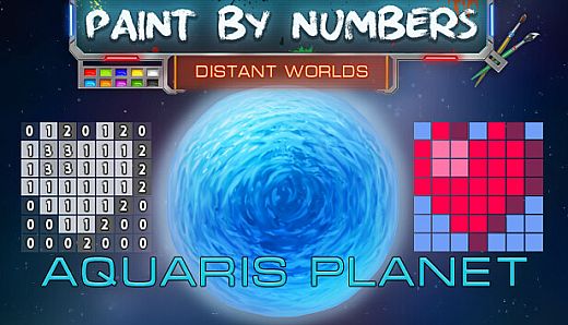 Paint By Numbers - Aquaris Planet