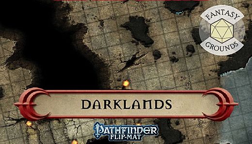 Fantasy Grounds - Pathfinder RPG - Pathfinder Flip-Mat - Classics Darklands