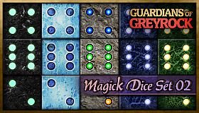 Guardians of Greyrock - Dice Pack: Magick Set 02