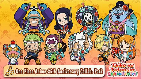 Taiko no Tatsujin: Rhythm Festival - One Piece Anime 25th Anniversary Collab. Pack DLC
