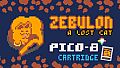 Zebulon : A Lost Cat - Pico 8 Cartridge