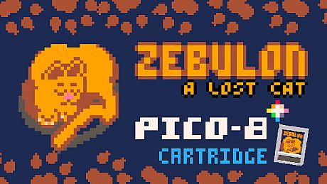Zebulon : A Lost Cat - Pico 8 Cartridge DLC
