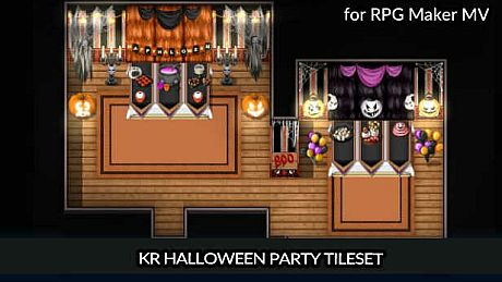 RPG Maker MV - KR Halloween Party Tileset DLC