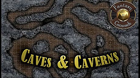 Fantasy Grounds - Paths to Adventure: Caves and Caverns (Map Pack) DLC