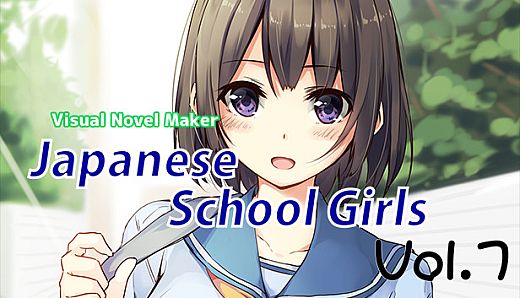 Visual Novel Maker - Japanese School Girls Vol.7