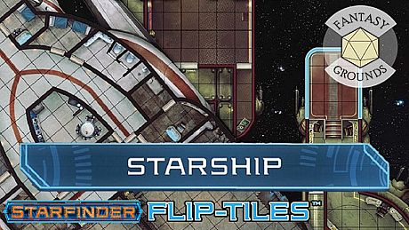Fantasy Grounds - Starfinder RPG - Flip-Mat Starship DLC