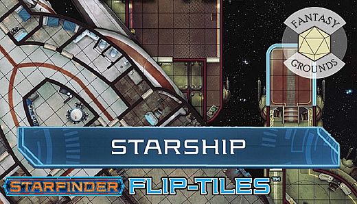 Fantasy Grounds - Starfinder RPG - Flip-Mat Starship