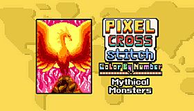 Pixel Cross Stitch - Mythical Monsters Pack