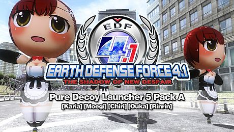 Pure Decoy Launcher 5 Pack A [Karia] [Moegi] [Chiri] [Ouka] [Rinrin] DLC