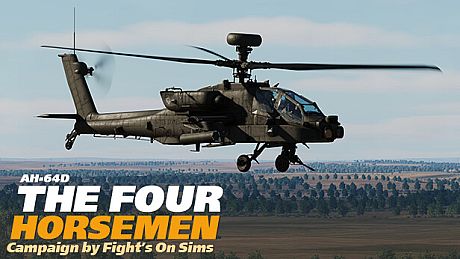 DCS: AH-64D The Four Horsemen Campaign by Fight's On Sims DLC