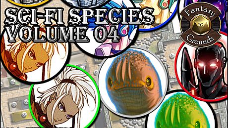 Fantasy Grounds - Sci-fi Species, Volume 4 (Token Pack) DLC