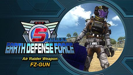 EARTH DEFENSE FORCE 5 - Air Raider Weapon: FZ-GUN DLC