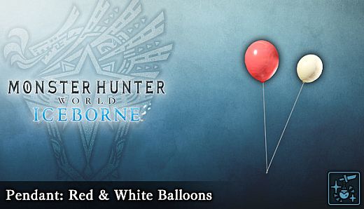 Monster Hunter World: Iceborne - Pendant: Red & White Balloons