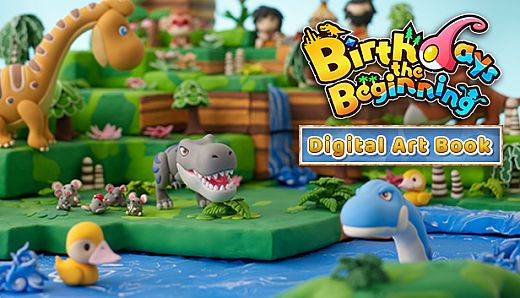 Birthdays the Beginning - Digital Art Book