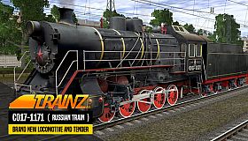 TANE DLC - CO17-1171 ( Russian Loco and Tender )