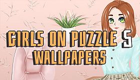 Girls on puzzle 5 - Wallpapers