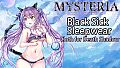 Mysteria~Occult Shadows~Black silk Sleepwear
