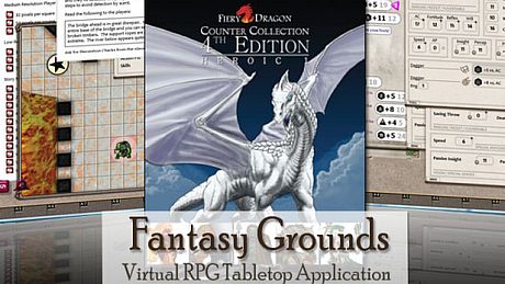 Fantasy Grounds - Creature Collection 4E - Heroic 1 Token Pack DLC