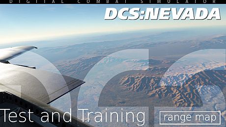 DCS: NEVADA Test and Training Range Map DLC