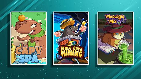 Capy Spa + Mole Cart Mining + Meowgic Mix (Bundle) Game