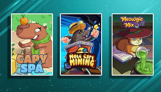 Compra Capy Spa + Mole Cart Mining + Meowgic Mix (Bundle) su PC