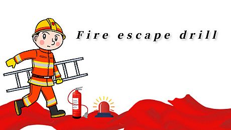 Fire escape drill Game