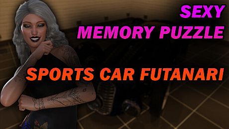 Sexy Memory Puzzle - Sports Car Futanari