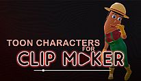 Buy Toon comic characters for clip maker PC