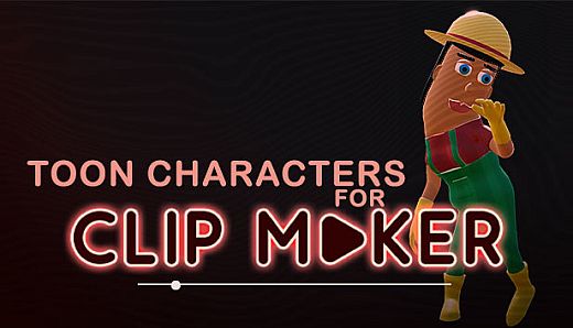 Toon comic characters for clip maker