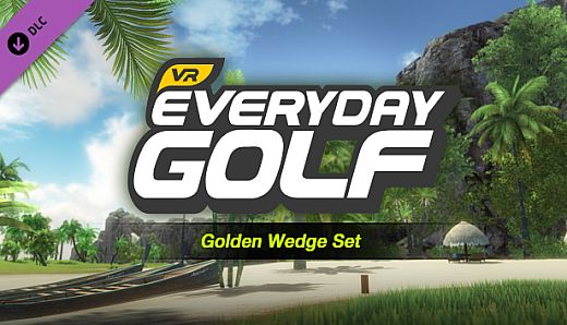 Everyday Golf VR - Golden Wedge Set