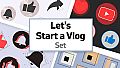 Movavi Slideshow Maker 8 Effects - Let's Start a Vlog Set