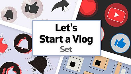 Movavi Slideshow Maker 8 Effects - Let's Start a Vlog Set DLC