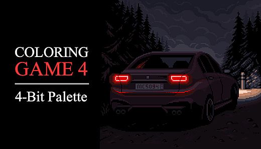 Coloring Game 4 – 4-Bit Palette