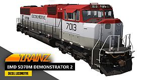 Trainz 2022 DLC - EMD SD70M Demonstrator 2