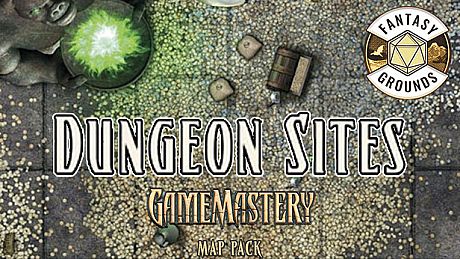 Fantasy Grounds - Pathfinder RPG - GameMastery Map Pack: Dungeon Sites DLC