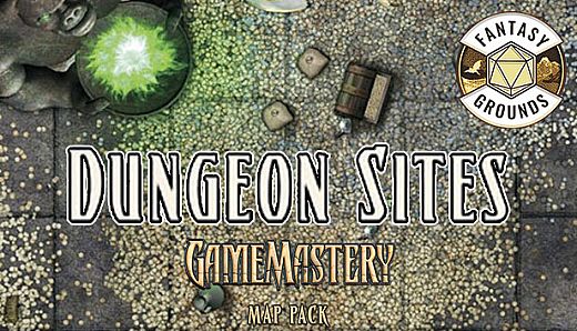 Fantasy Grounds - Pathfinder RPG - GameMastery Map Pack: Dungeon Sites
