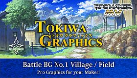 RPG Maker MV - TOKIWA GRAPHICS Battle BG No.1 Village/Field