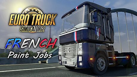 Euro Truck Simulator 2 - French Paint Jobs Pack DLC
