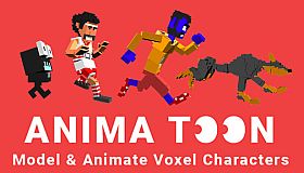 Anima Toon :3D Voxel Character Animation