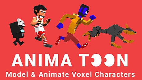 Anima Toon :3D Voxel Character Animation Game