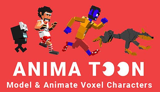 Anima Toon :3D Voxel Character Animation